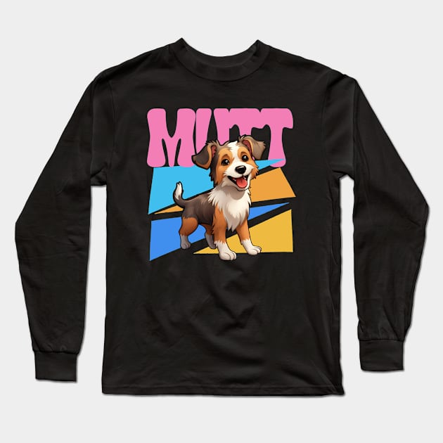 Mutt Cute Long Sleeve T-Shirt by meliaidah